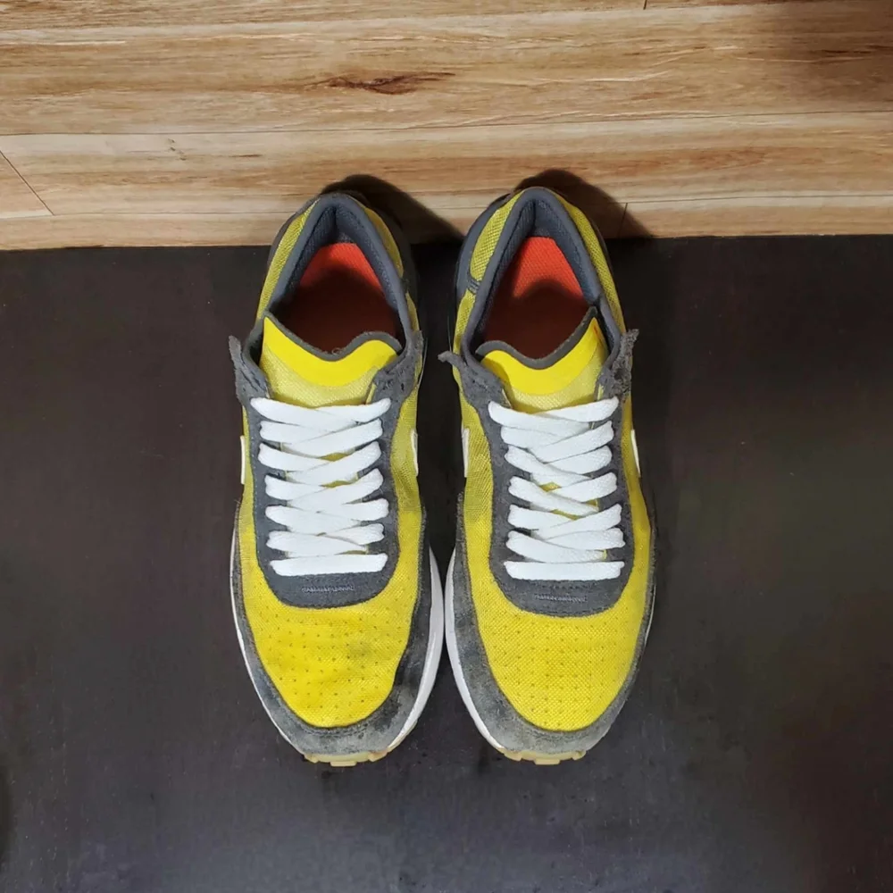 Nike Waffle One GS Go The Extra Smile Yellow Shoes Kids Boys Size 5Y_5